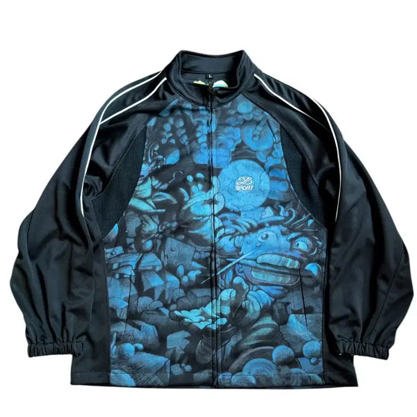 [BUNJANG] Yuminha Underworld Track Jacket Jersey / 유민하 트랙 자켓 져지 Yuminha Underworld Track jacket