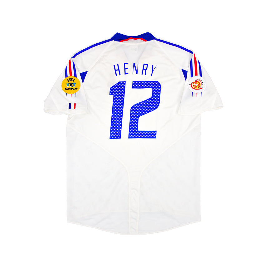 [BUNJANG] Adidas France 04/06 Euro Away Thierry Henry #12 Jersey L / 정품 아디다스 프랑스 유니폼 04 06 유로 원정 티에리 앙리 12 해외 L