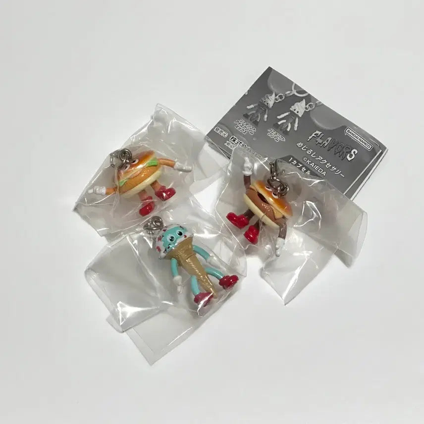 [BUNJANG] Bandai Flavors Gacha Hamburger Ice Cream Set / (세트) 반다이 FLAVORS 플레이버즈 메지루시 가챠 햄버거 아이스크림