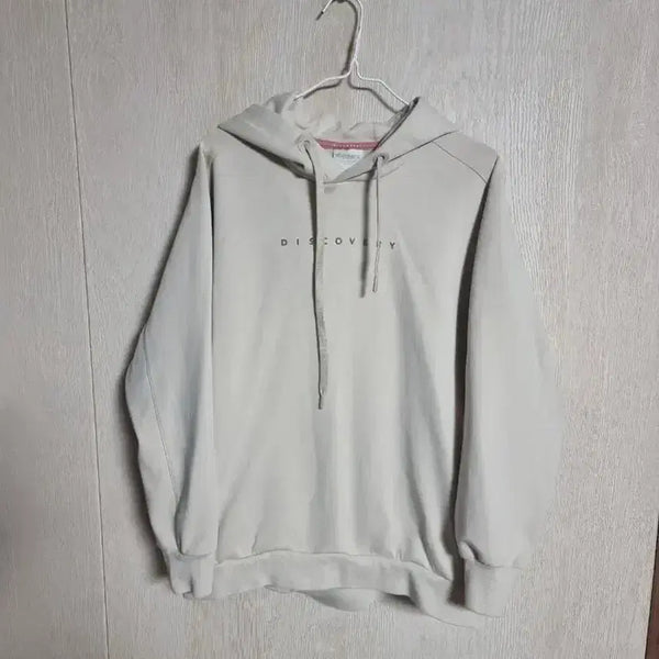 [BUNJANG] Discovery Expedition Long Length Hoodie Cream Women's 95 / 디스커버리 후드 롱랭스 후디 크림 여성 95