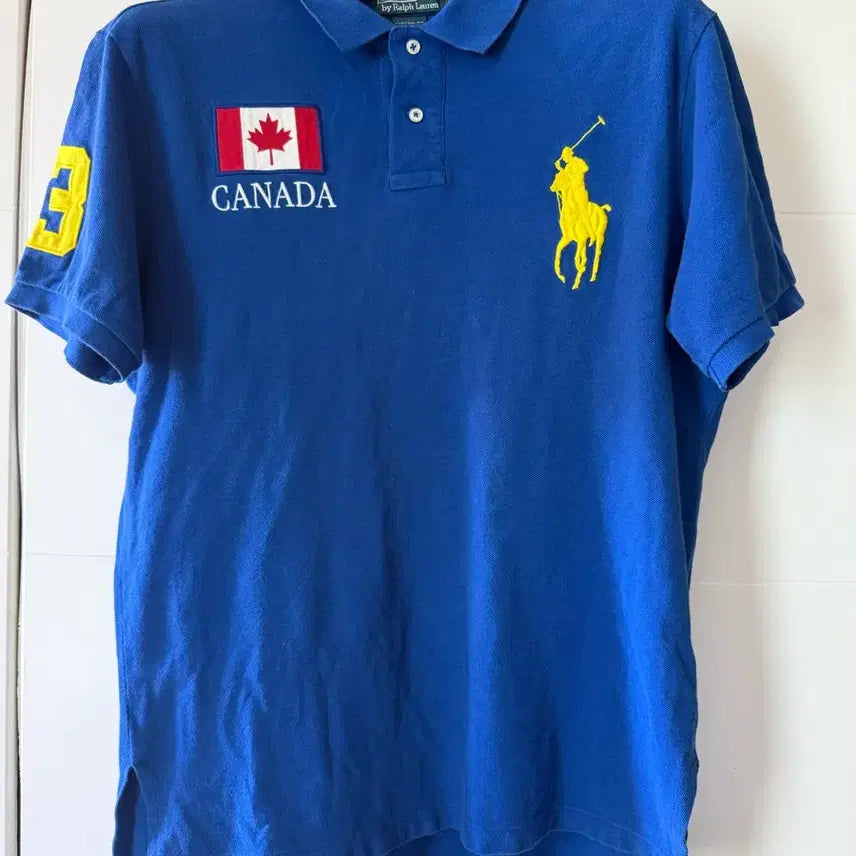[BUNJANG] Polo Ralph Lauren Canada Big Pony T-Shirt / 폴로 랄프로렌 캐나다 빅포니 반팔