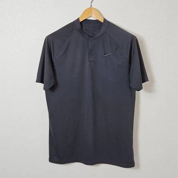 [BUNJANG] Nike Dri-FIT Henry Neck Short Sleeve Polo Shirt Golf M 100 / 나이키 드라이핏 헨리넥 반팔 카라티 폴로 피케티 기능성 골프 M 100