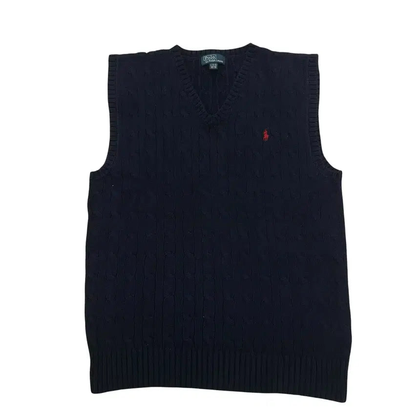 [BUNJANG] Polo Ralph Lauren Knit Vest Women's Size L / 폴로랄프로렌 니트베스트 14-16 여성