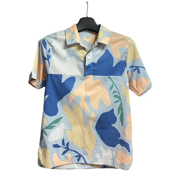 [BUNJANG] Nike SB Pullover Pattern Short Sleeve Shirt L / 나이키 SB 풀오버 패턴 반팔셔츠 L