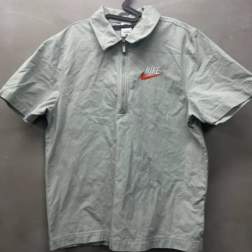 [BUNJANG] Nike Mint Short Sleeve Polo Shirt - Size M / 나이키 민트색 반팔 카라티 M