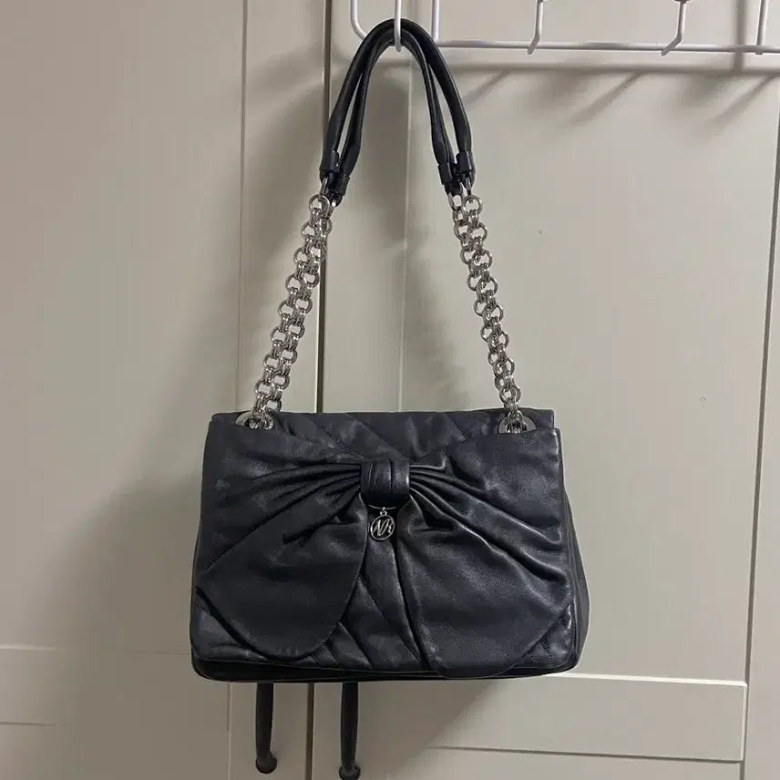 [BUNJANG] NINARICCI Ribbon Shoulder Bag / 니나리치 리본 숄더백