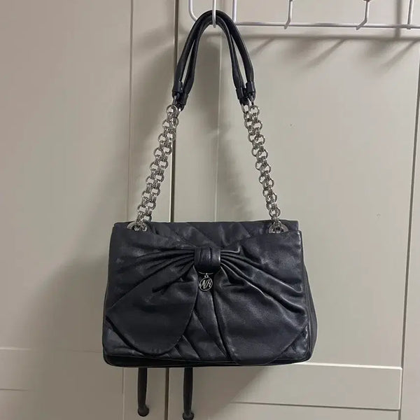 [BUNJANG] NINARICCI Ribbon Shoulder Bag / 니나리치 리본 숄더백