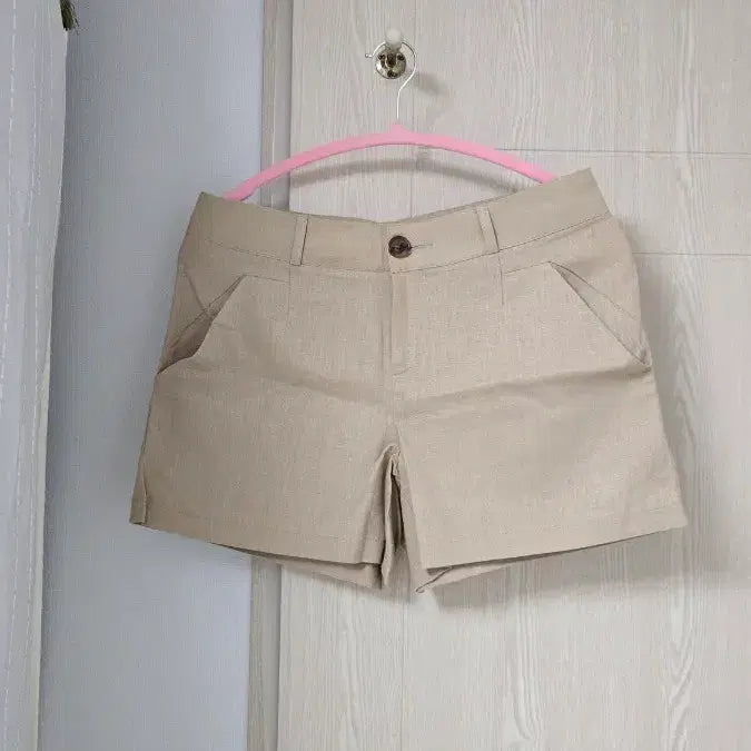 [BUNJANG] Korean Made Beige Running Shorts M / 새것 국산 마 반바지 M 베이지