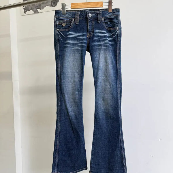 [BUNJANG] Jessy Logan Bootcut Denim Pants / JESSY LOGAN 부츠컷 데님 팬츠
