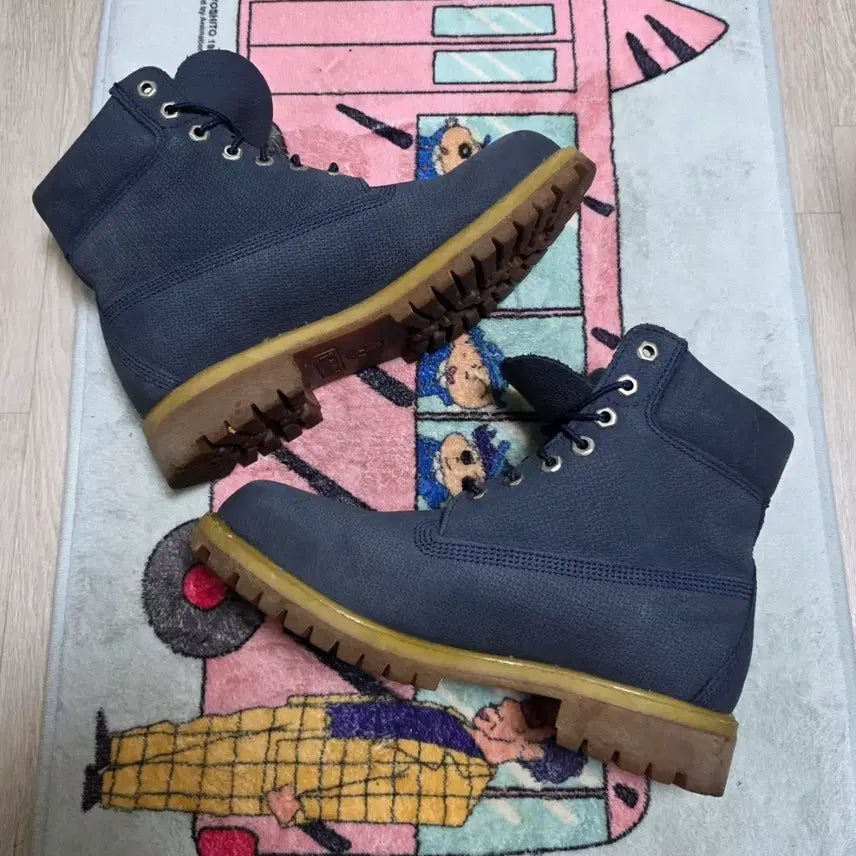 [BUNJANG] Timberland 6-Inch Navy Boots Size 260 / 팀버랜드 6인치 네이비부츠 260