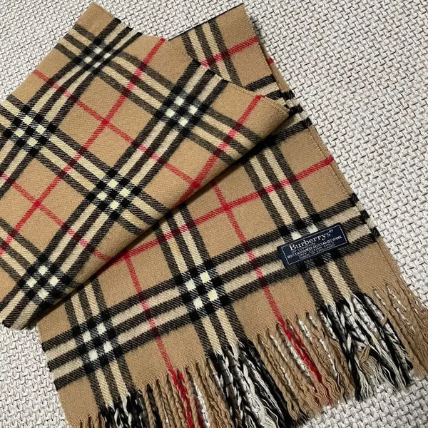 [BUNJANG] Burberry Nova Check Scarf Muffler / 버버리 노바체크 목도리 머플러 B.6952
