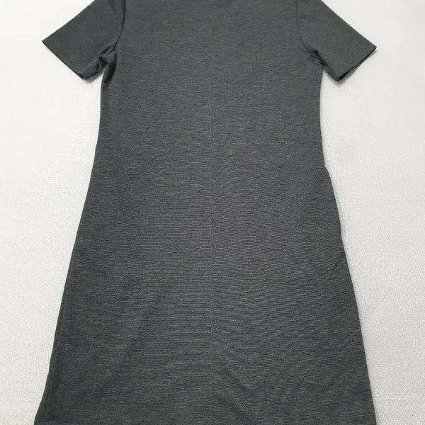 [BUNJANG] Uniqlo Women's Short Sleeve Midi Dress - Grey / 유니클로 반팔 원피스 그레이 55 여성85