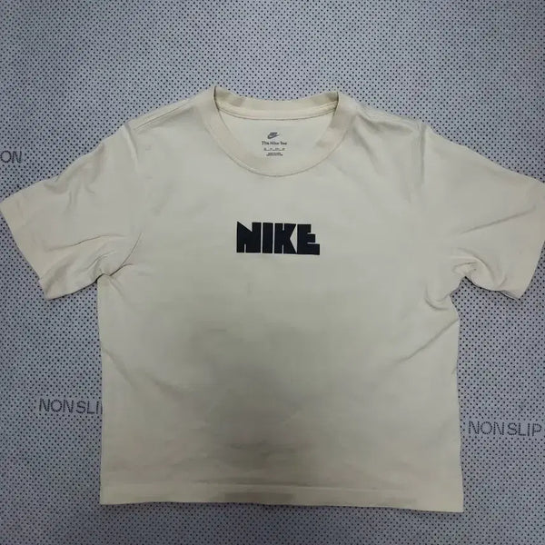 [BUNJANG] Nike Short Sleeve T-Shirt Beige XS / 나이키 반팔 티셔츠 베이지
