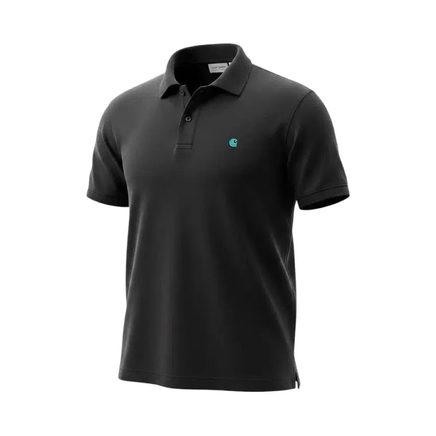 [BUNJANG] Carhartt WIP Short Sleeve Polo Shirt - Size S / 칼하트 WIP 반팔 카라티 S