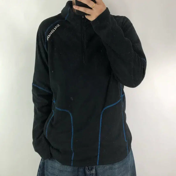 [BUNJANG] Salomon Half-Zip Fleece XL / [XL] 살로몬 반집업 플리스