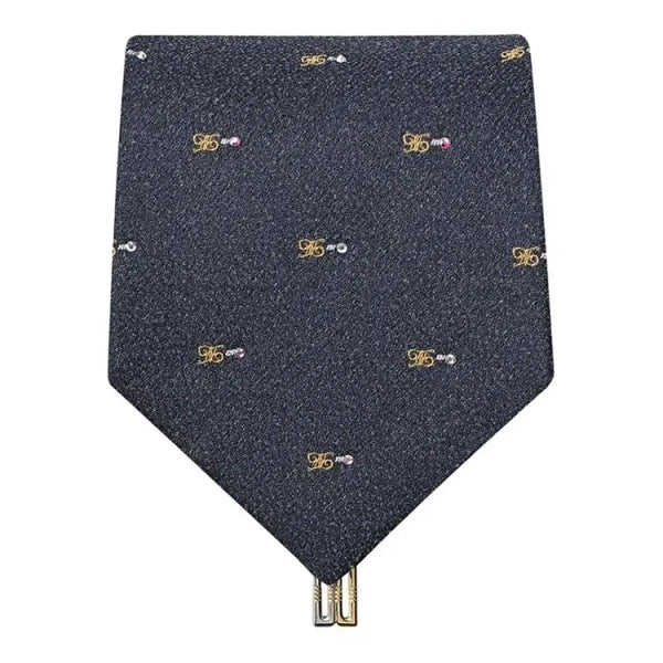 [BUNJANG] Daks Cubic Logo Tie Grey / 닥스 큐빅 로고 넥타이 그레이 새제품