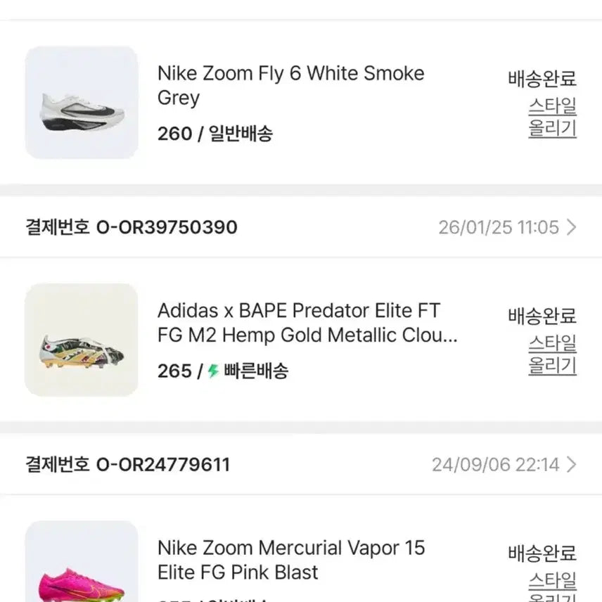 [BUNJANG] BAPE x Adidas Predator FG Football Boots / 베이프 아디다스 프레데터 축구화 팔아요