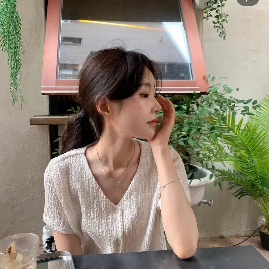 [BUNJANG] Lazy Sheep Blouse / 레이지샵 블라우스