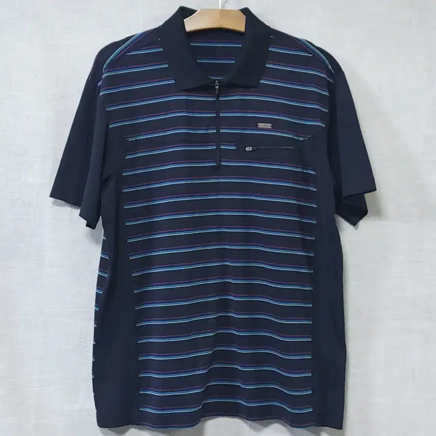 [BUNJANG] K2 Korea Functional Half-Zip Short-Sleeve T-Shirt Size 100 / 상태최상) K2 케이투코리아 정품 반집업 반팔 기능성 티셔츠 여름 반팔티 100