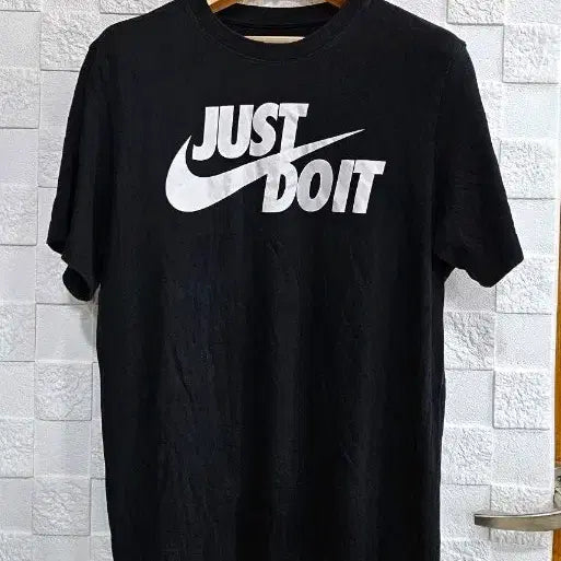 [BUNJANG] Nike Just Do It T-Shirt Black M / (R)나이키 저스트두잇 반팔 티셔츠 블랙 M