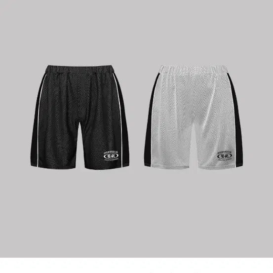 [BUNJANG] Overwhelm Layer Big Logo Pants Black/White / 오버웰름 레이어 빅로고 팬츠 블랙/화이트