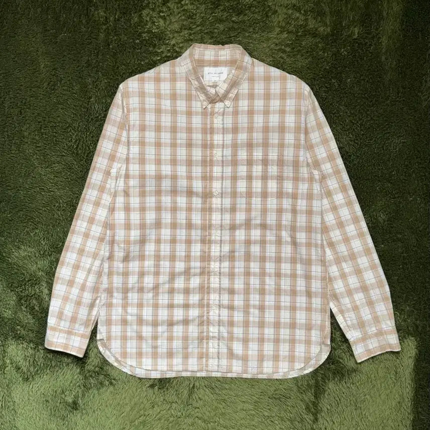 [BUNJANG] Still By Hand Button Down Check Shirt Size 3 / [3] Still By Hand 스틸바이핸드 버튼 다운 체크 셔츠