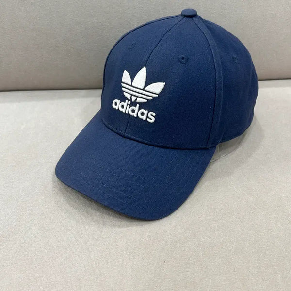 [BUNJANG] Adidas Navy Ball Cap Baseball Hat / [58] 아디다스 네이비 볼캡 야구모자