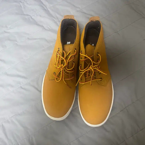 [BUNJANG] Timberland Walker Boots Yellow/Red Laces Size 260mm / 팀버랜드 신발 260mm
