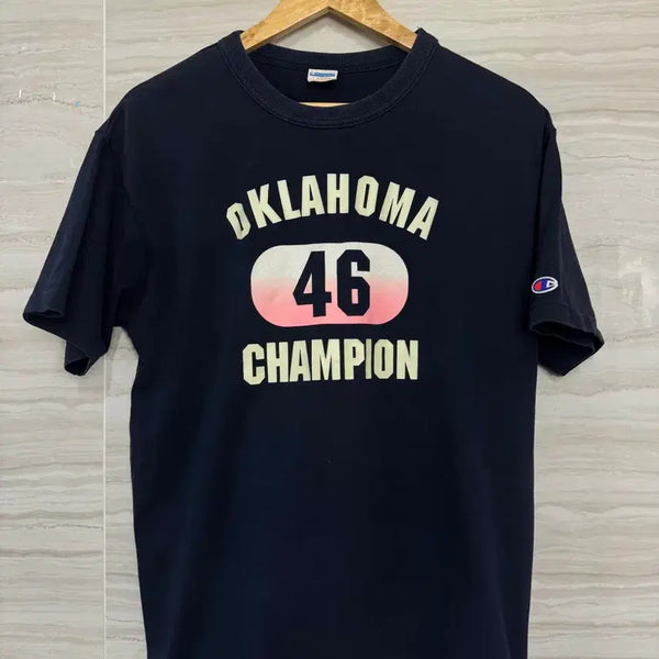 [BUNJANG] Champion Reverse Weave 90s Printing Shirt / 챔피언 리버위브 90s 프린팅 셔츠