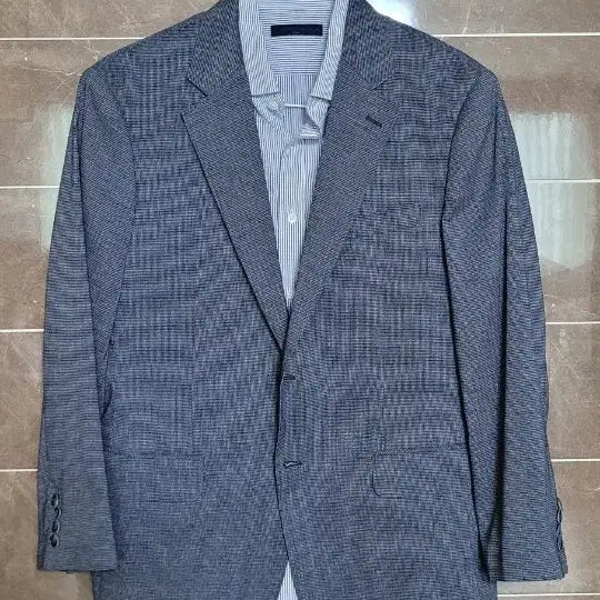 [BUNJANG] Parkland Men's Check Pattern Summer Jacket (Size L) / (남성95-100사이즈)파크랜드 체크 패턴 자켓(여름용)