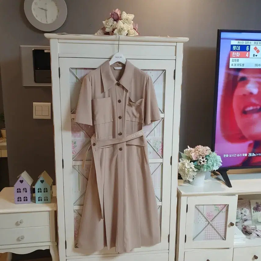 [BUNJANG] It MICHAA Long Dress Beige / 잇미샤 롱원피스/55-정66