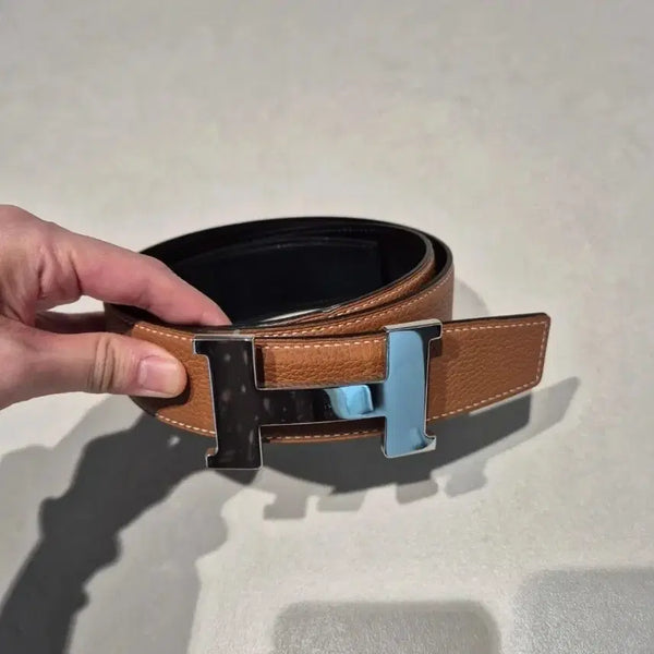 [BUNJANG] Hermès Reversible Belt 95 / 남자 에르메스  벨트 양면 95