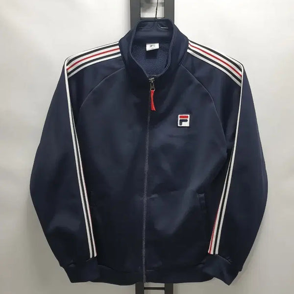 [BUNJANG] Fila Navy Track Top Jersey 160 / 휠라 져지 트랙탑 네이비 160