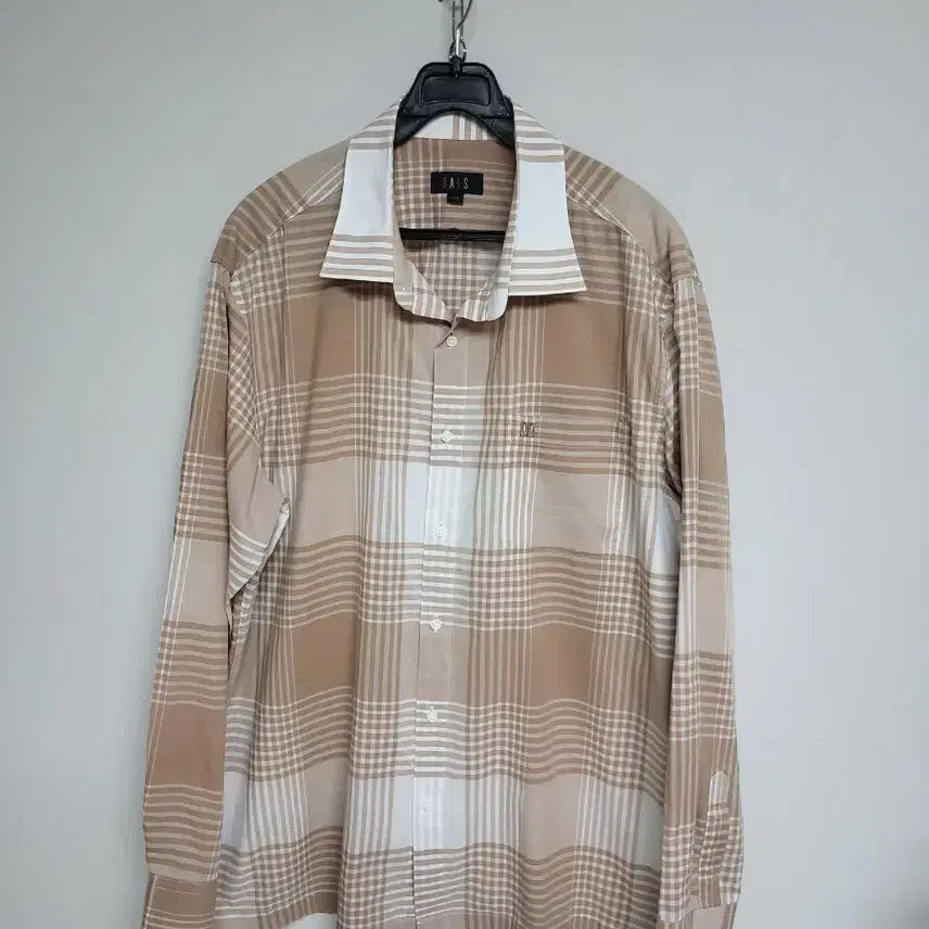 [BUNJANG] Daks Men's Check Pattern Shirt 110 / 닥스 셔츠 남 110
