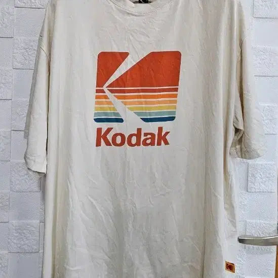 [BUNJANG] Kodak T-Shirt Ivory 2XL / (R)코닥 반팔티 아이보리 2XL