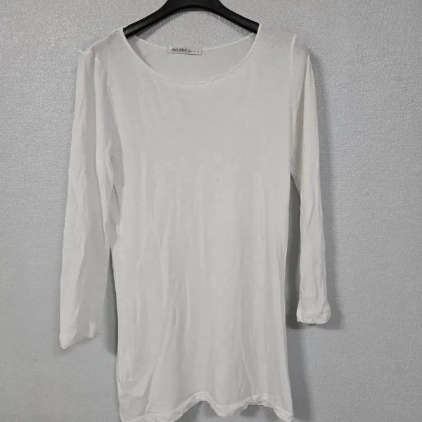 [BUNJANG] Helena Rayon Long Sleeve Inner Top (Size 55-66) / Helena 레이온 긴팔 이너티55~66