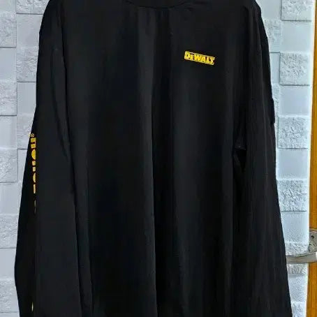 [BUNJANG] DEWALT Long Sleeve T-Shirt Black 2XL / (R)DEWALT 디월트 긴팔티 블랙 2XL