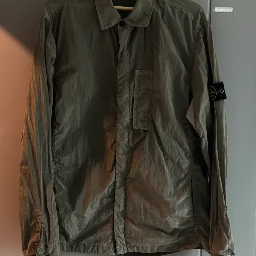 [BUNJANG] Stone Island Nylon Zip-Up Windbreaker XXL / 스톤아일랜드 나일론 바람막이집업 XXL