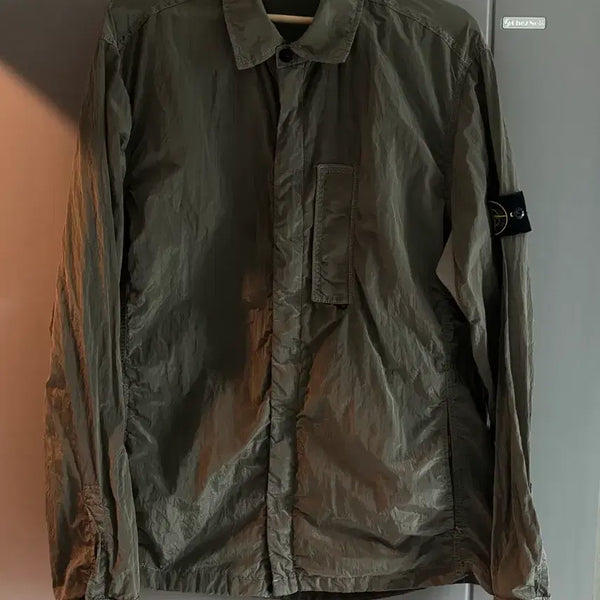 [BUNJANG] Stone Island Nylon Zip-Up Windbreaker XXL / 스톤아일랜드 나일론 바람막이집업 XXL