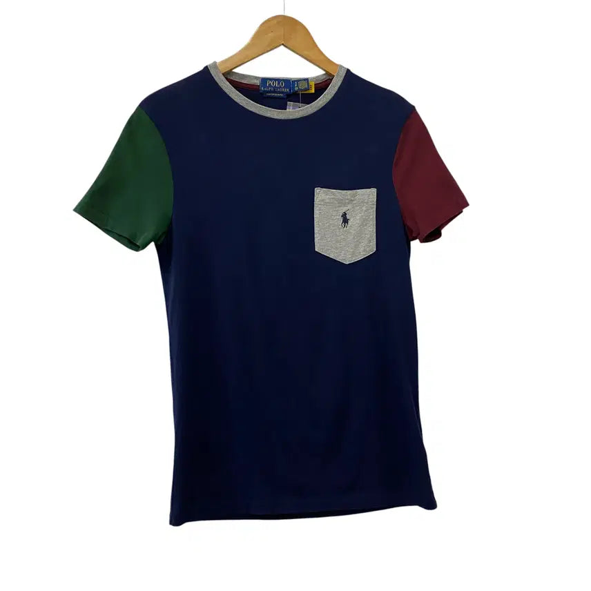 [BUNJANG] Women's Short-Sleeve T-Shirt with Polo Pattern (Size S) / A504. 여성용 폴로 패턴 반팔티셔츠(S)