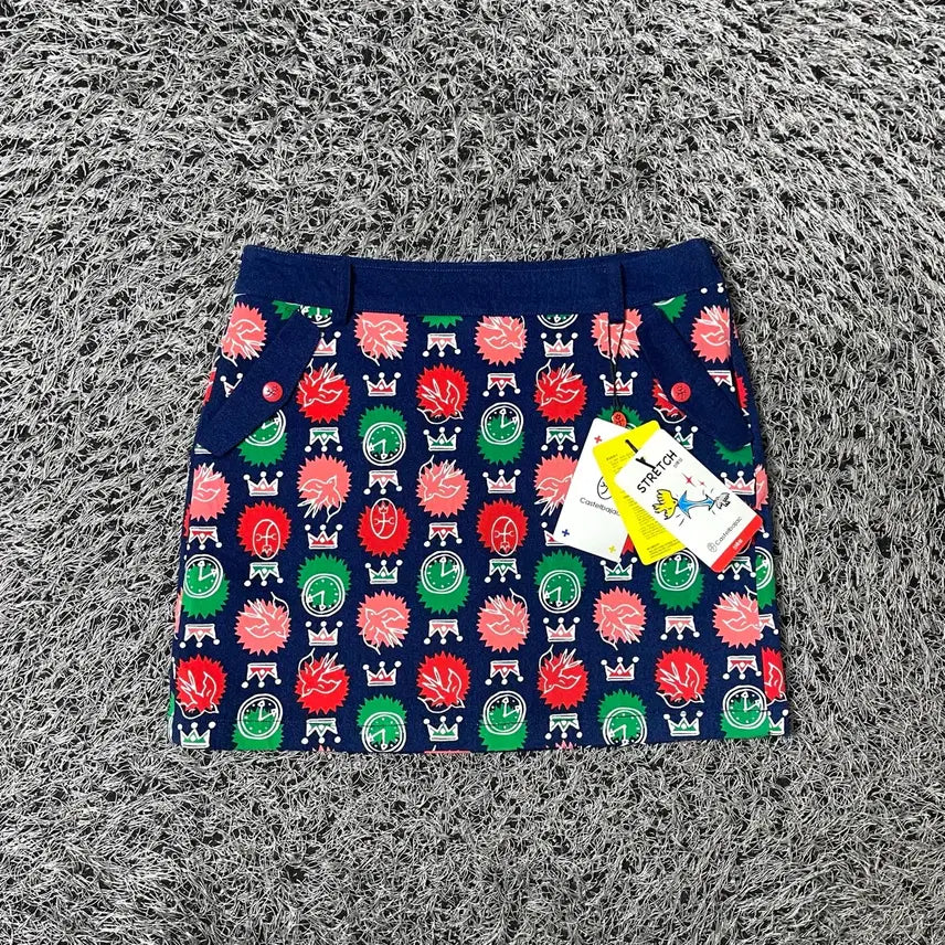 [BUNJANG] Castelbajac Women's Golf Skirt (New) / (새상품) Castelbajac 까스텔바작 골프 여성 스커트 치마 25-26