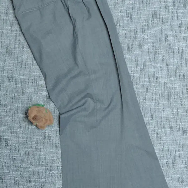 [BUNJANG] FARAGO INTERNATIONAL Wool Blend Two-Pleat Classic Slacks / [투턱] FARAGO 울 혼방 슬랙스 그레이 (86/33)