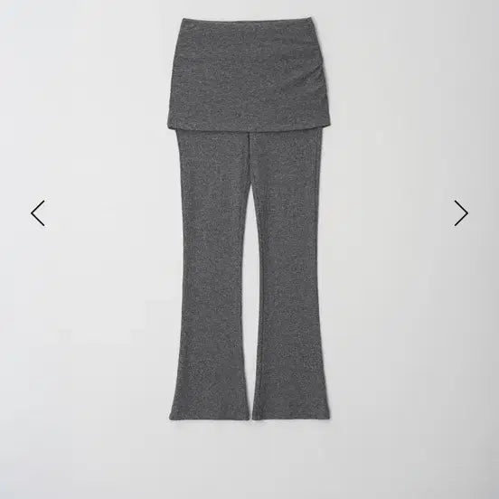 [BUNJANG] Leeds Muse Wrap Banding Long Pants Charcoal / (새상품)leeds 리즈 muse wrap banding pants 롱 차콜