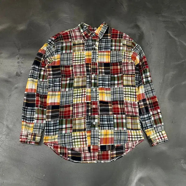 [BUNJANG] Warehouse Madras Check Shirt / 웨어하우스 마드라스 체크 셔츠 y18483
