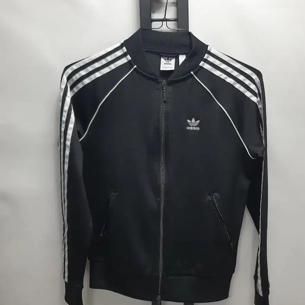 [BUNJANG] Adidas Superstar Track Top Jacket Black S / 아디다스 져지 슈퍼스타 트랙탑 블랙 s
