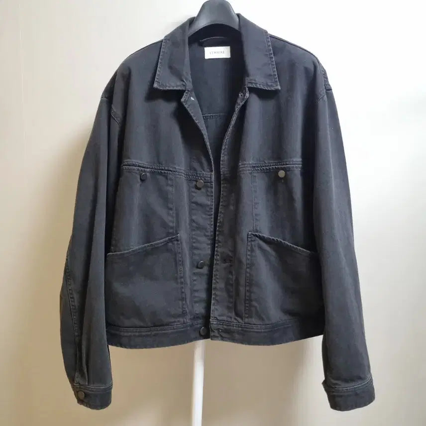 [BUNJANG] Lemaire 4-Pocket Blouson Jacket Black XL / 르메르 4포켓 블루종 블랙 XL