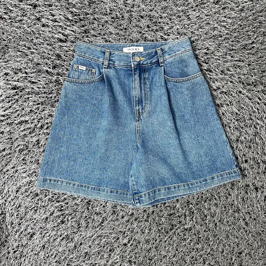 [BUNJANG] OSTKAKA Women's Denim Shorts Size 25-26 / OSTKAKA 오스트카카 여성 데님 쇼츠 반바지 25-26