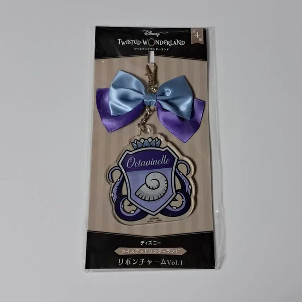 [BUNJANG] Twisted Wonderland Octavinelle Acrylic Ribbon Charm / 트위스티드 원더랜드 트위스테 옥타비넬 아크릴 리본챰 굿즈