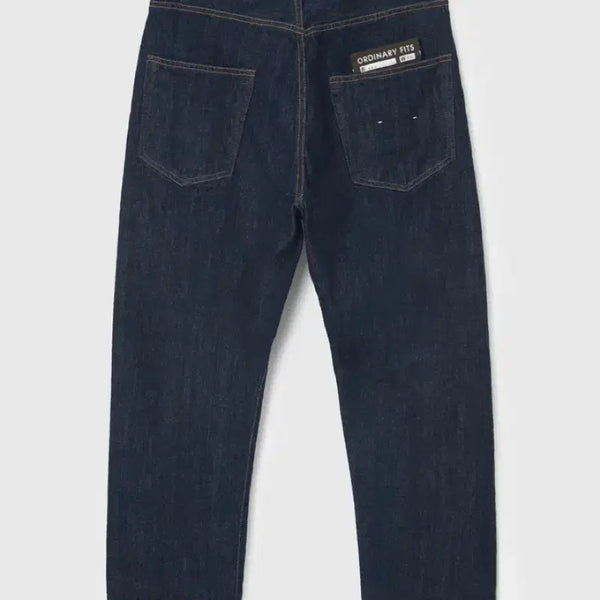 [BUNJANG] Ordinary Fits 108 One Wash Loose Ankle Denim Pants / 오디너리 핏츠 108 원워시 루즈 앵클 데님 팬츠