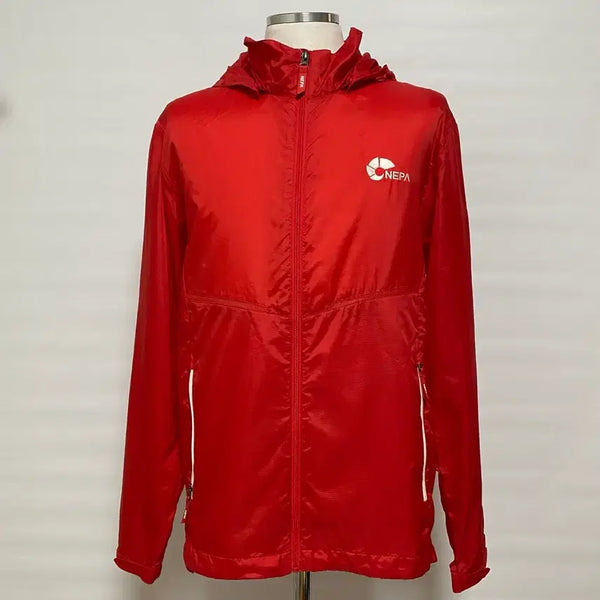 [BUNJANG] NEPA Red Windbreaker Jacket Size 105 / NEPA 네파 바람막이 자켓 레드 105